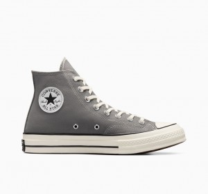 Converse Chuck 70 Vintage Canvas Grijs Zwart | 8725-DCLUY