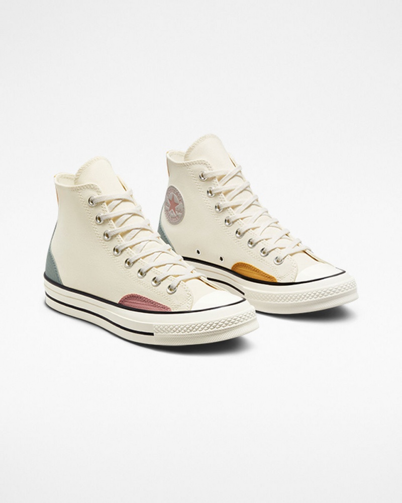 Converse Chuck 70 Color Block Grijs Geel | 6148-QHYTA