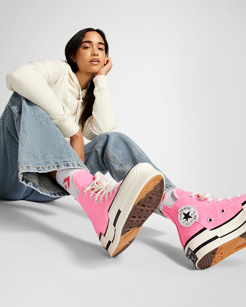 Converse Chuck 70 Plus Seasonal Color Roze Zwart | 3541-VZBAT