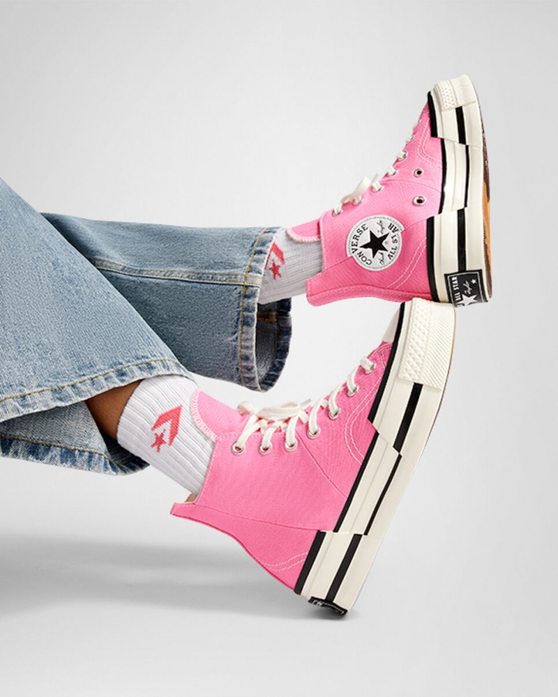 Converse Chuck 70 Plus Seasonal Color Roze Zwart | 3541-VZBAT