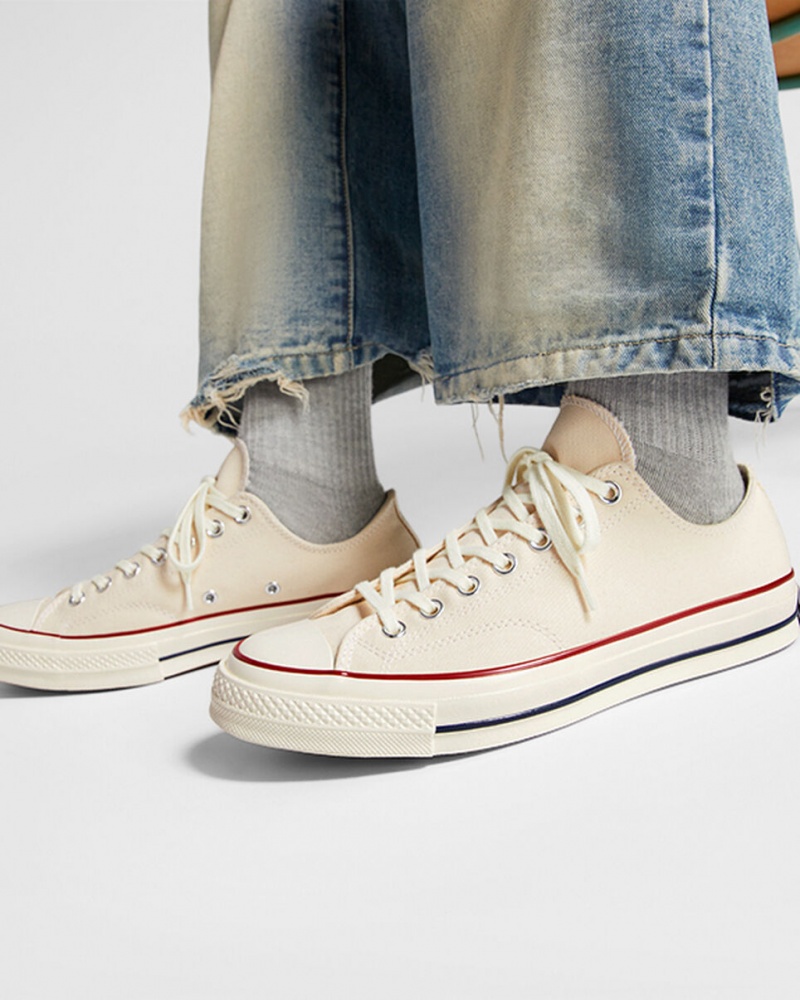 Converse Chuck 70 Vintage Canvas Parchment / Garnet / Egret | 8469-NPWRM