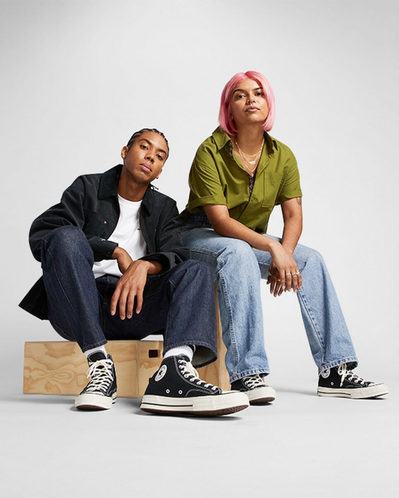 Converse Chuck 70 Vintage Canvas Zwart Zwart | 7129-RCXFT