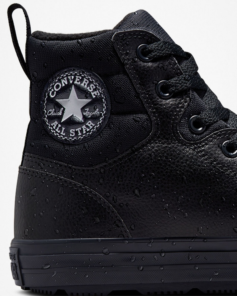 Converse Chuck Taylor All Star Berkshire Boot Zwart Zwart | 9650-MFAUV