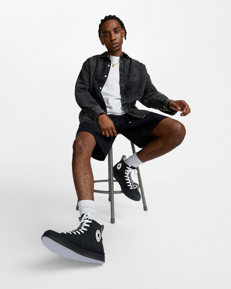 Converse Chuck Taylor All Star CX Explore Zwart Zwart Wit | 8750-MTYWF