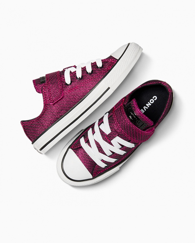 Converse Chuck Taylor All Star Easy On Sparkle Roze Wit Zwart | 3608-ONMUZ