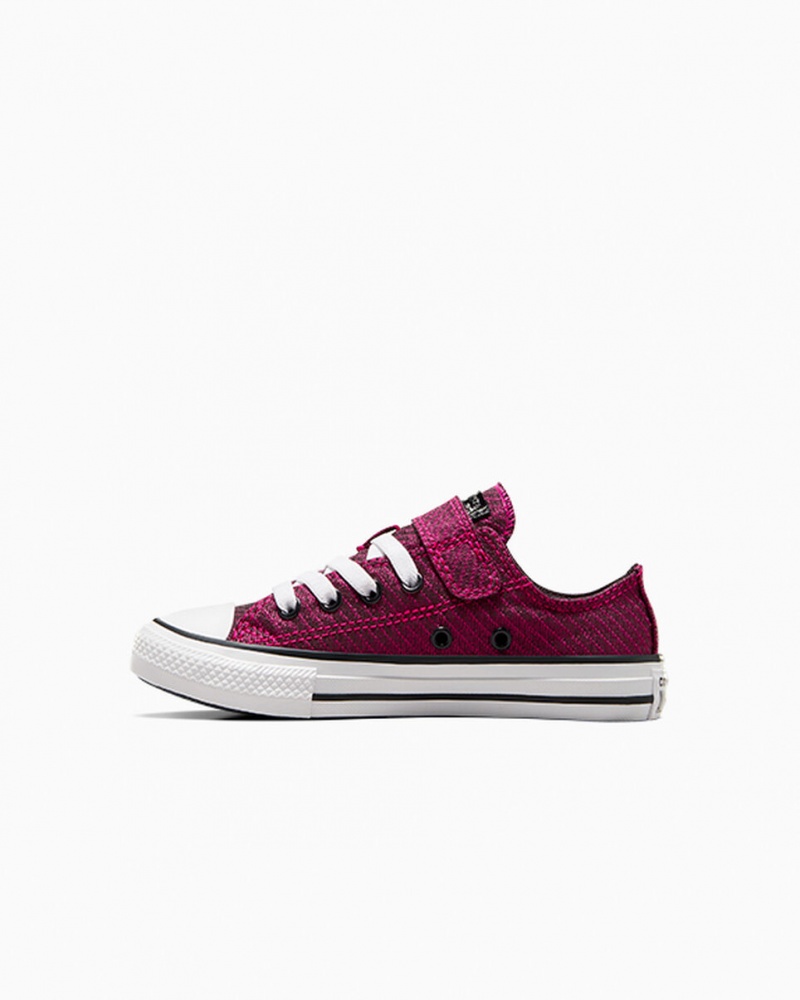 Converse Chuck Taylor All Star Easy On Sparkle Roze Wit Zwart | 6791-KVMRJ