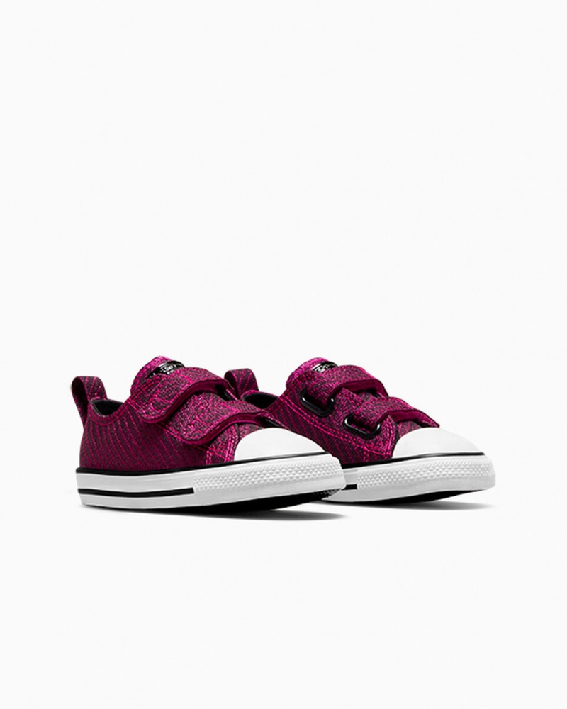Converse Chuck Taylor All Star Easy On Sparkle Roze Wit Zwart | 2930-KOYWX