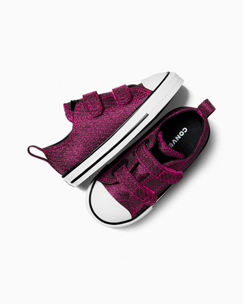 Converse Chuck Taylor All Star Easy On Sparkle Roze Wit Zwart | 2930-KOYWX