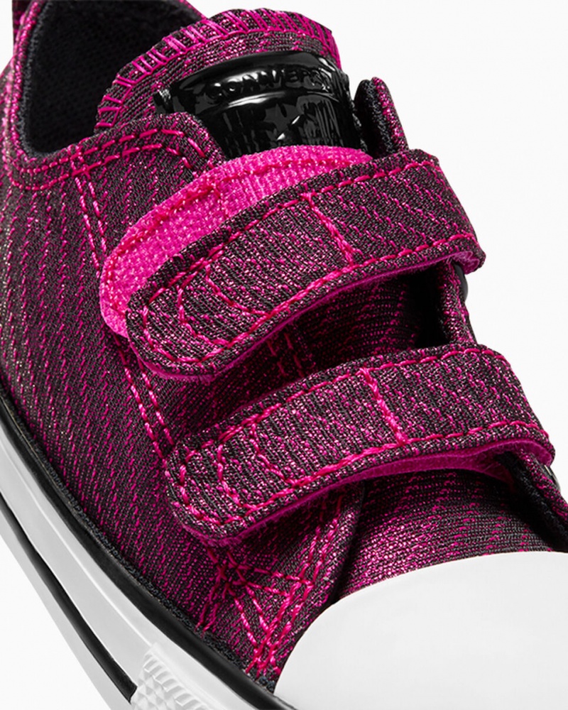 Converse Chuck Taylor All Star Easy On Sparkle Roze Wit Zwart | 0816-PWACD