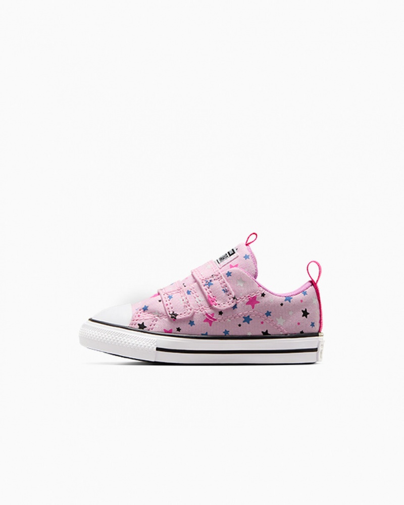 Converse Chuck Taylor All Star Easy On Sparkle Roze Blauw Wit | 9153-KCWJX