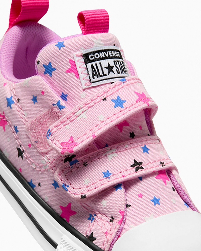 Converse Chuck Taylor All Star Easy On Sparkle Roze Blauw Wit | 9153-KCWJX
