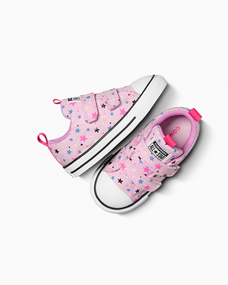 Converse Chuck Taylor All Star Easy On Sparkle Roze Blauw Wit | 9153-KCWJX