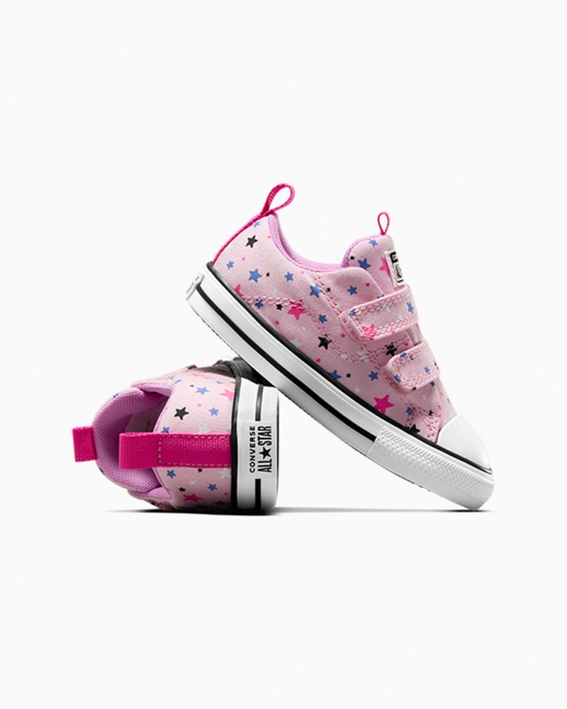 Converse Chuck Taylor All Star Easy On Sparkle Roze Blauw Wit | 9153-KCWJX