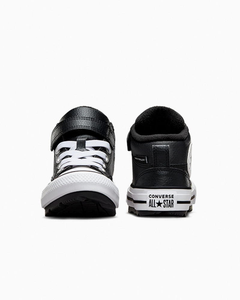Converse Chuck Taylor All Star Malden Straat Boot Zwart Zwart Wit | 3596-ITOEV