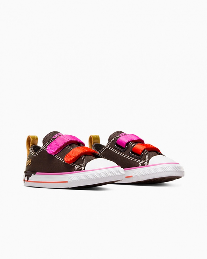 Converse Converse x Wonka Chuck Taylor All Star Easy On Bruin Roze Wit | 0941-AEICH