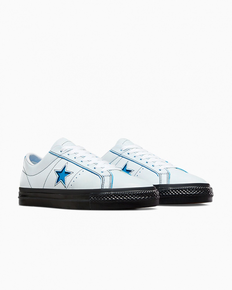 Converse Eddie Cernicky One Star Pro Wit Zwart Blauw | 7195-PCUQR