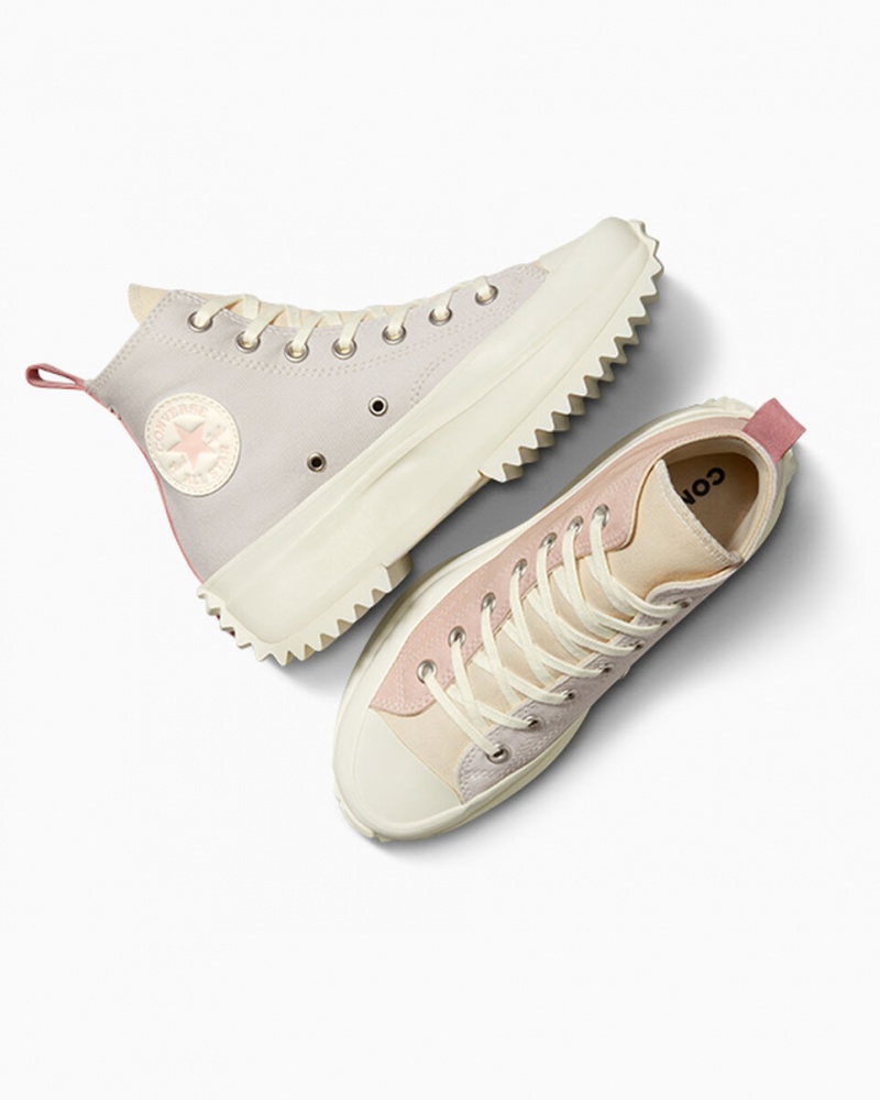 Converse Run Star Hike Platform Tri-Color Roze | 8430-VIRNS
