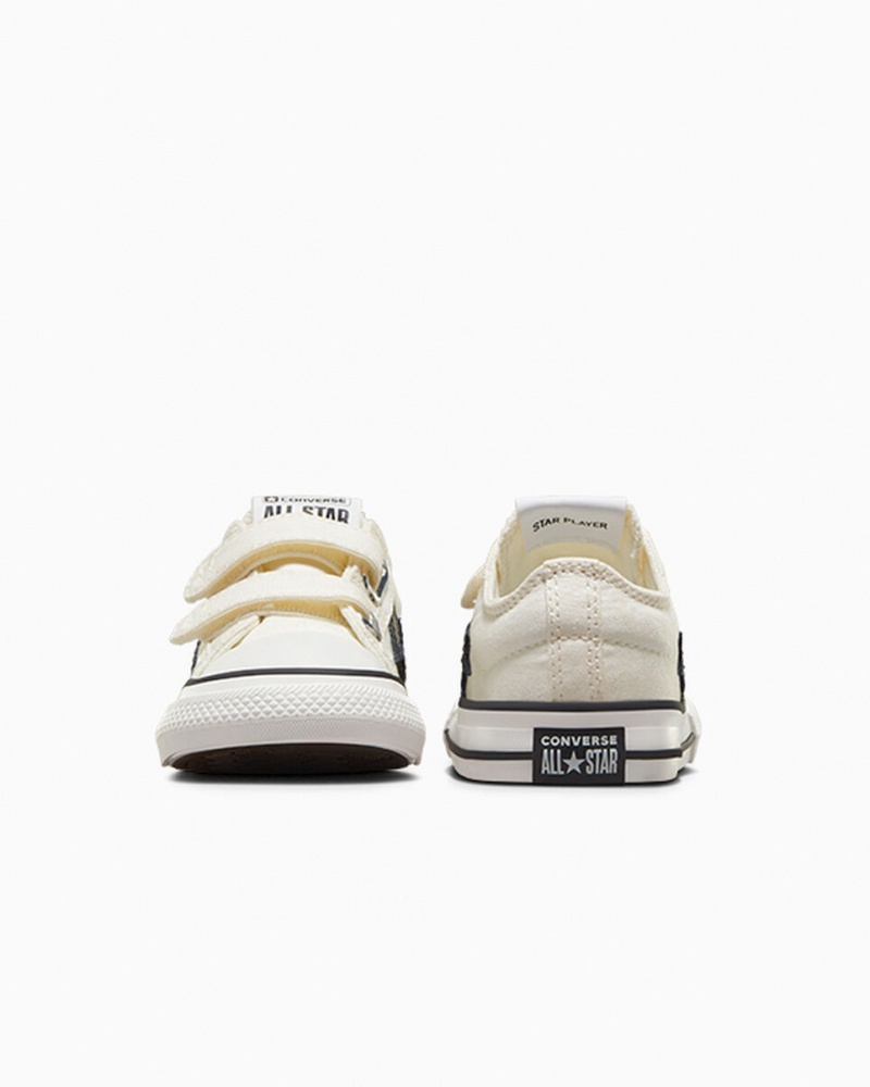 Converse Star Player 76 Easy-On Wit Zwart | 2680-QWOSJ